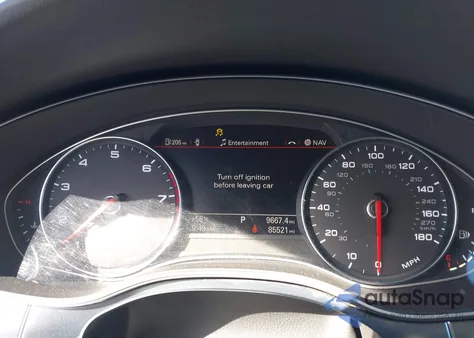 2014 Audi A7 3.0T Premium Plus z USA, uszkodzony, nr VIN WAUWGAFC7EN080708